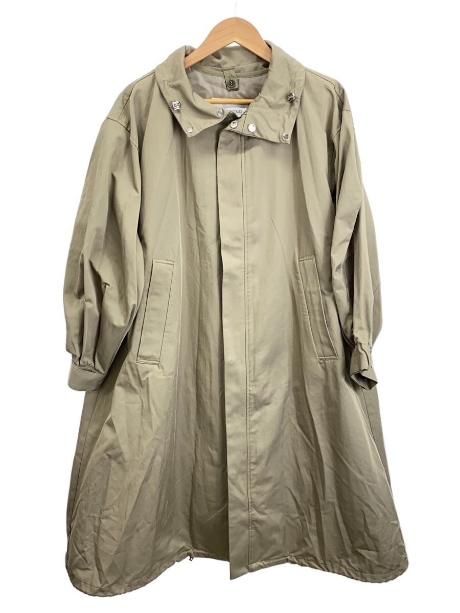 Midiumisolid Mods Coat/Free/Cotton/Khk/Plain 12501