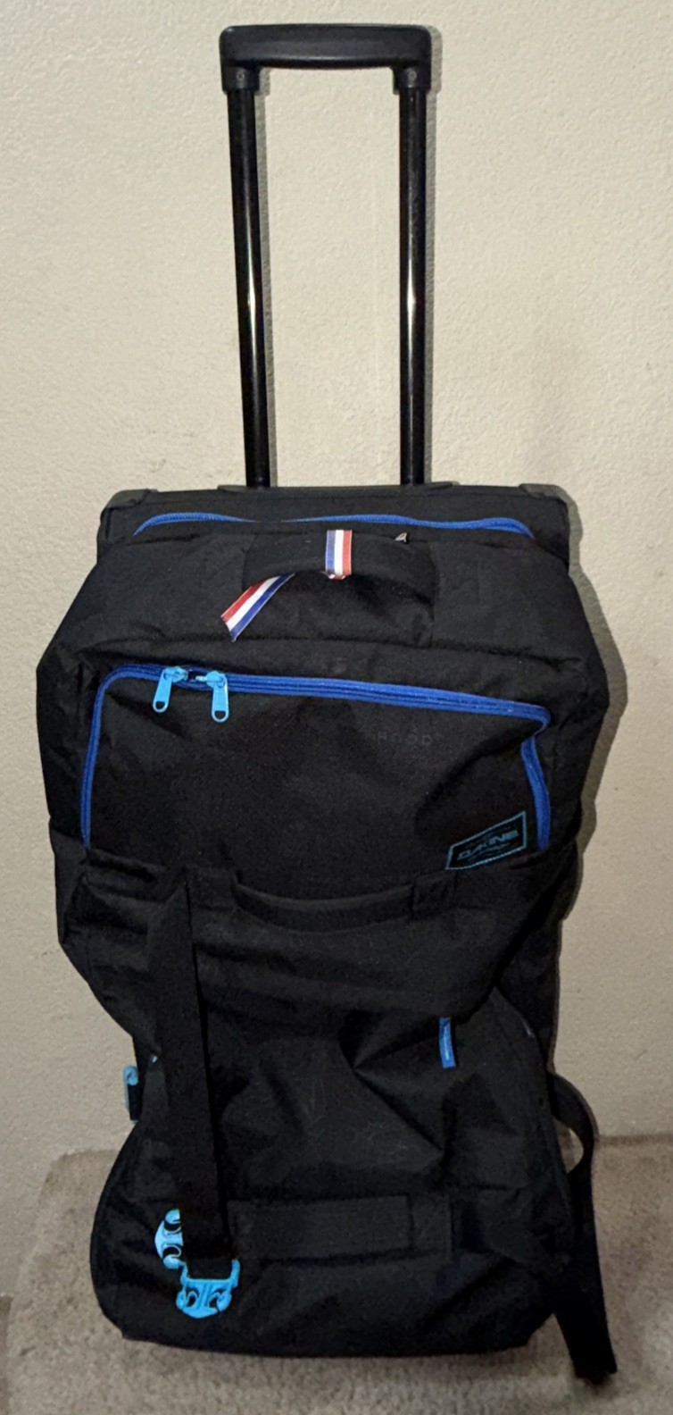 Dakine Split Roller 110L Duffel Bag Rolling Suitcase Wheeled