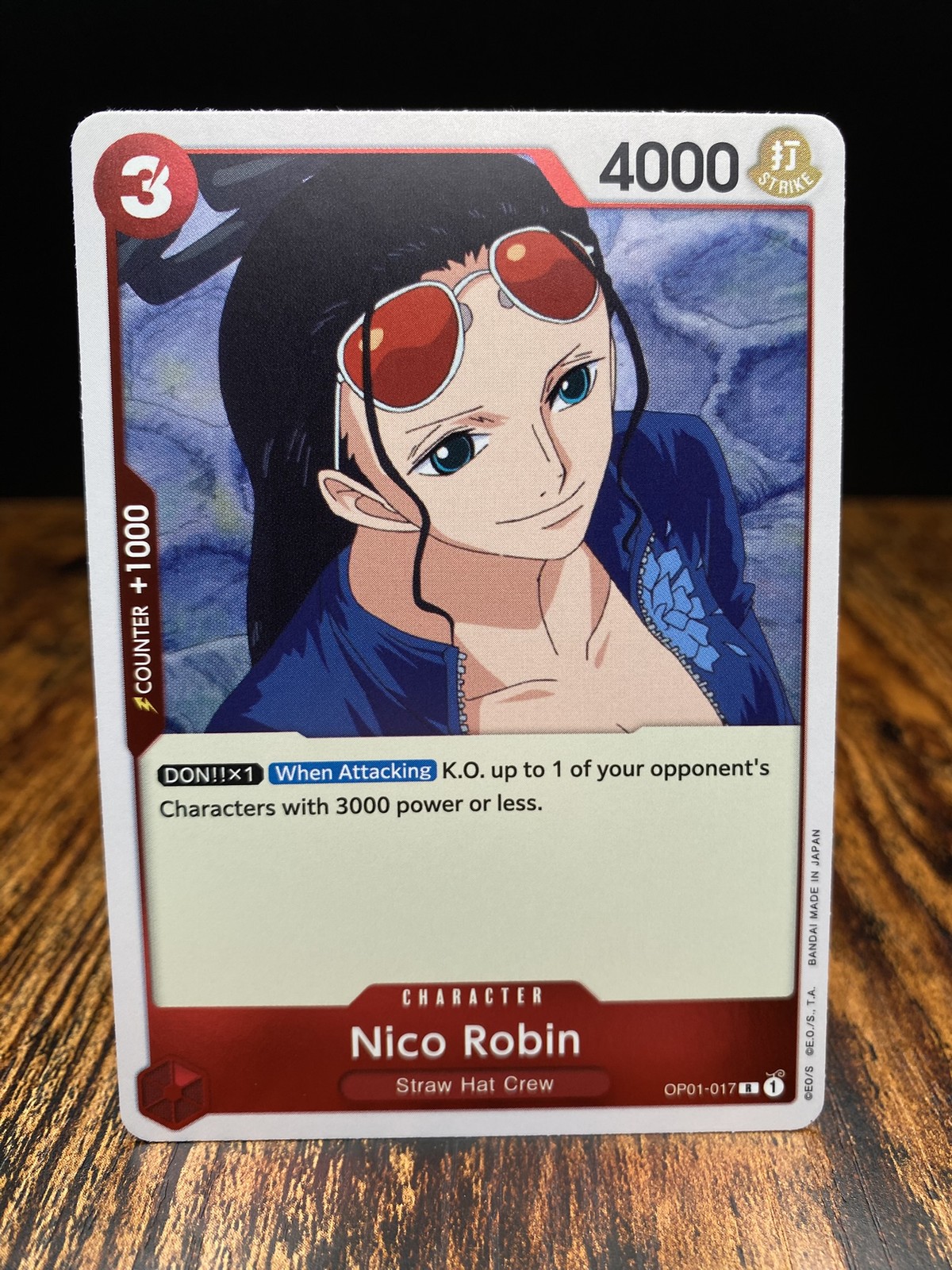 Nico Robin R Romance Dawn OP01-017 NM