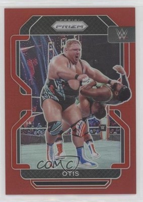 2022 Panini Prizm WWE Red Prizm 89/299 Otis #179 06iv