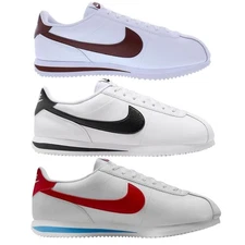 Men's Nike Cortez - White/Black, White/Dark Pony, White/Red-Blue - sz 7 thru 12