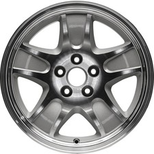 Reconditioned 17x7 Painted Silver Wheel fits 560-03471