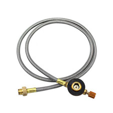Outdoor Camping Gas Tank Inflation Connection Pipe Extension Line 1M Flat Gas Ta
