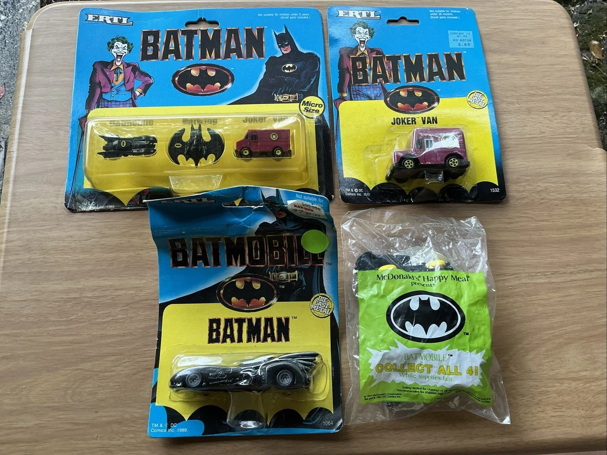 Batman 1989 Vehicle Year Vintage Manufacture Diecast Cars, Trucks 