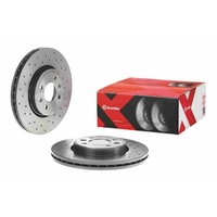 2X Brembo Bremsscheiben 280Mm Gelocht/Innenbel. Vorne Passend FÜR Renault