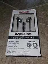 Maxwell Impact Earbuds With Mic
