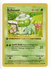 Bulbasaur 1st Ed. Shadowless 44/102 Base Set Pokemon Card WOTC Vintage 1999