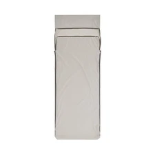 Navy Blue Silk Blend Sleeping Bag Liner With Thermolite Pro And Heiq Odor Con...