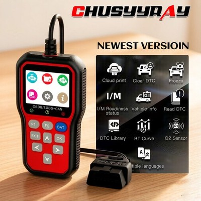 OBDII Scanner Diagnostic Live Data Code Reader Check Engine Light For Dodge