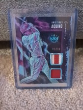 Aristides Aquino 2020 Panini Diamond Kings Rookie Dual Patch 98/99 REDS 2025 XX8