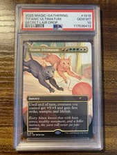 MTG✨TITANIC ULTIMATUM✨SLD Cats Are Better Than Dogs PSA 10 RARE J. Ang Art POP 1