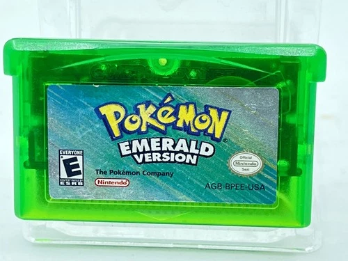 Pokemon Emerald Nintendo Gameboy | AUTHENTIC | NEW BATTERY