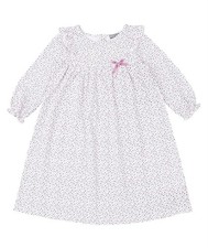 Petit Confection Lavender Floral Jersey Toddler Girl Night Gown