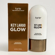 Tarte Key Largo Glow Bronzing Drops 1.18 fl oz ~ Rich Bronze Glow ~ NEW IN BOX