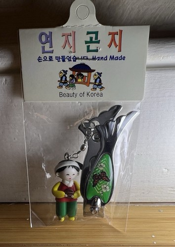 Beauty of Korea Handmade miniature Figurine Nail Clipper/Trimmer souvenir - Picture 2 of 15