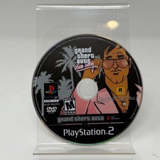 Grand Theft Auto Vice City Sony PlayStation 2 PS2 The Trilogy Disc Only SLUS