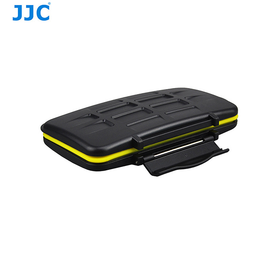 JJC MC-CF6 Water-Resistant Anti-shock Memory Card Case for fits 6 x CF Cards