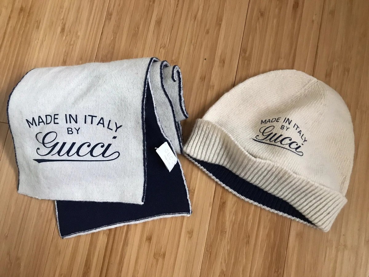 Gucci hat and store scarf set cheap