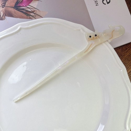 Cat Hairpin Zircon Hair Accessories Fashion Hair Sticks - Picture 9 of 17