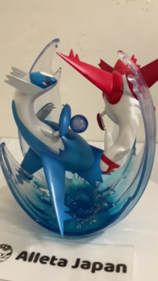 Pokemon Center Original ABS PVC Figure Latios Latias Limited