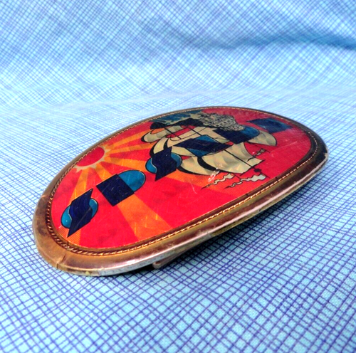 Kansas Belt Buckle Point Of No Return Rock Band Prism Vtg 1977 Pacifica .QRT038 - Picture 10 of 12