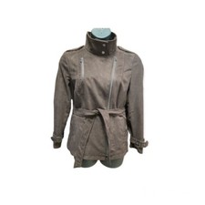 Kenneth Cole LARGE Dark Brown Faux Suede Jacket RN 54163