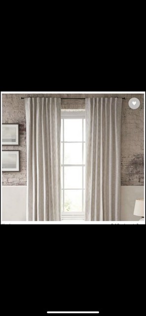 Pottery Barn Cast Iron Curtain Rod 48 88 1 25 D Medium W