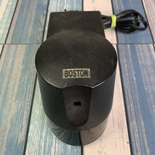 Vintage Black Boston Electric Pencil Sharpener Model 21 Made In USA Tested Works