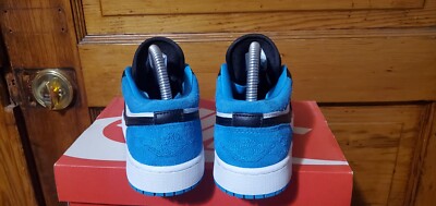 Nike Air Jordan 1 Low Se Gs Laser Blue Size | eBay
