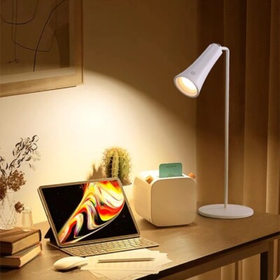 Desk Lamp Hanging Magnetic Table Lamp LED USB Rechargeable