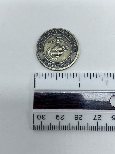 US Marine Corps USMC Semper Fidelis Toys for Tots Coin Token FREE Shipping - Picture 5 of 6