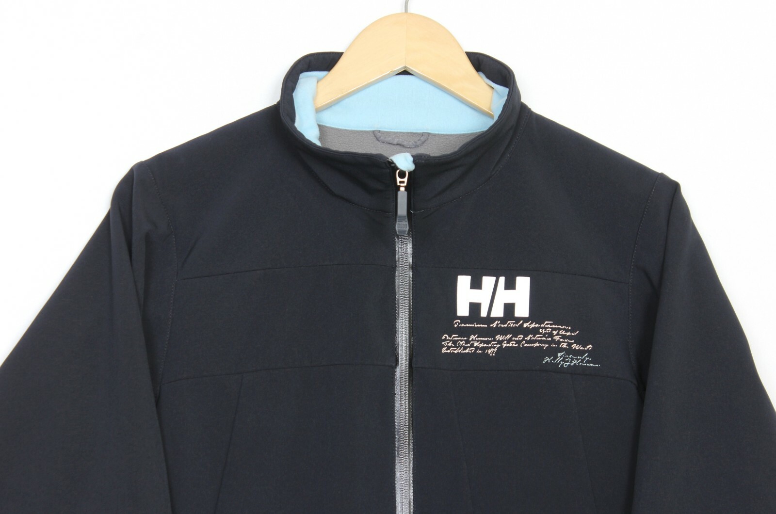 HELLY HANSEN Navy Blue Soft Shell Jacket Women Si… - image 2