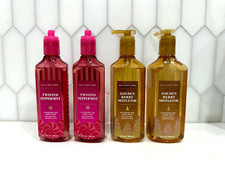 4 Bath  Body Works Cleansing Gel Hand Soap 8 fl oz - BROKEN PUMPS