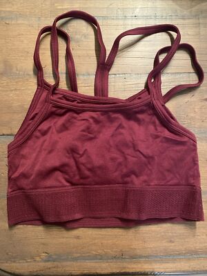 Maroon Fabletics Fabletics Sports Bra Maroon Size Small | eBay