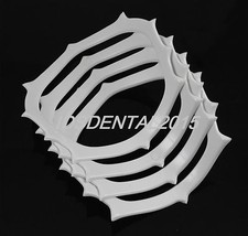 8pcs Dental Plastic Rubber Dam Frame Holder Instrument Round Autoclavable NEW
