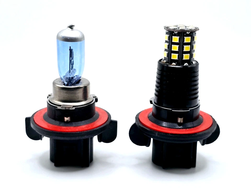2 SUPER LED headlight bulbs for Polaris Indy 550: 2014-2020 snowmobile: USA - Image 3 of 4