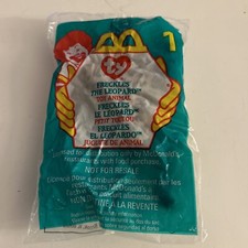 TY Teenie Beanie Babies McDonald's 1999 Freckles the Leopard 1 Sealed Vintage