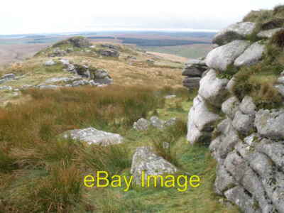 Photo 6x4 Summit ridge, Brown Willy Tolborough  c2008