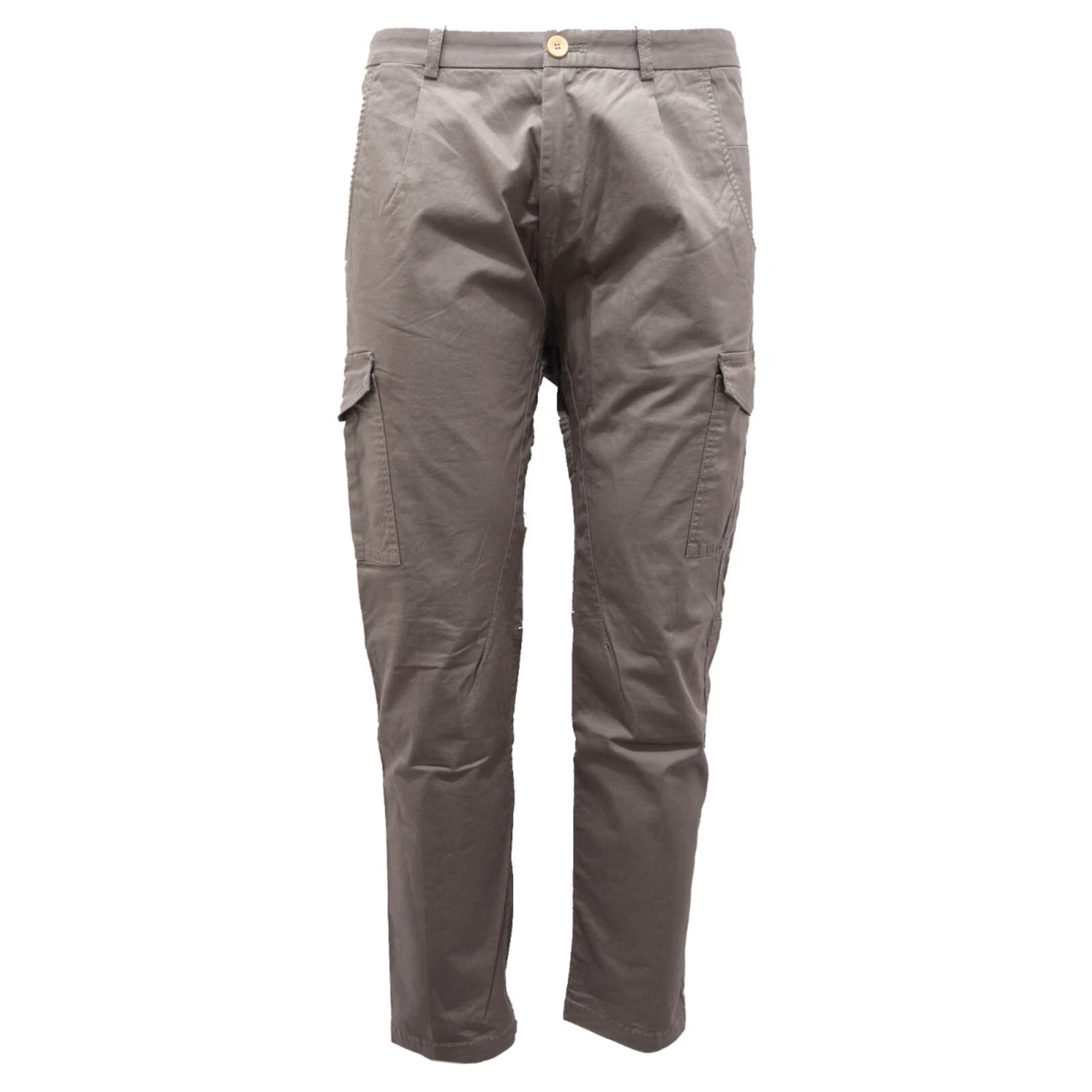 0399AH men's cargo pants PAOLO PECORA cotton trouser man