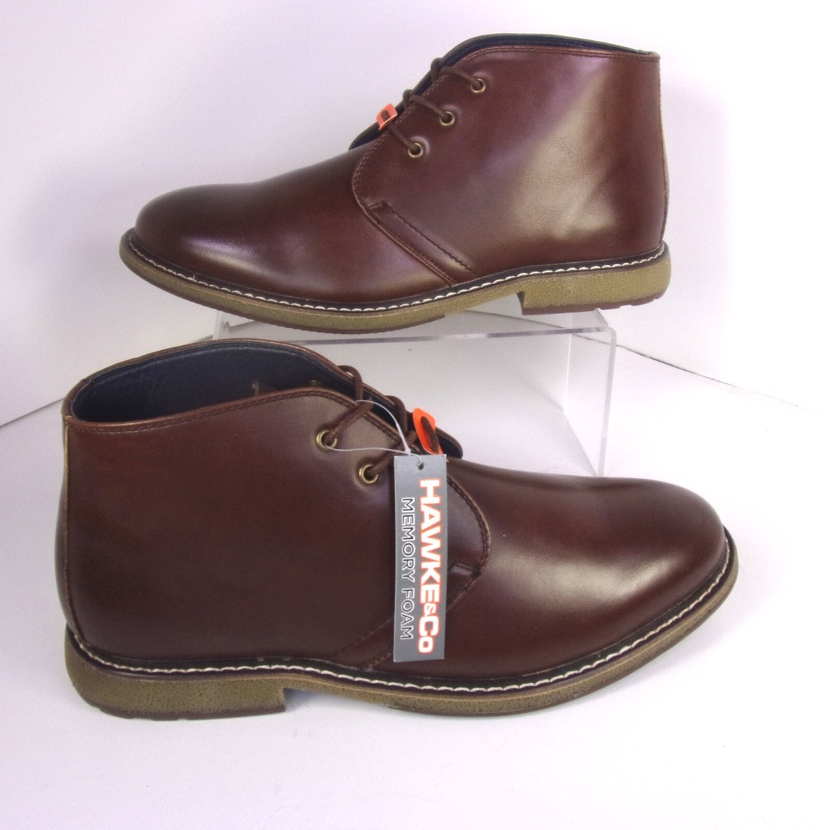 Hawke & Co Memory Foam Shoes “Jordan” Smiths Workwear Austin Tailored Boots For Men- Jordan | Ubuy main image 2