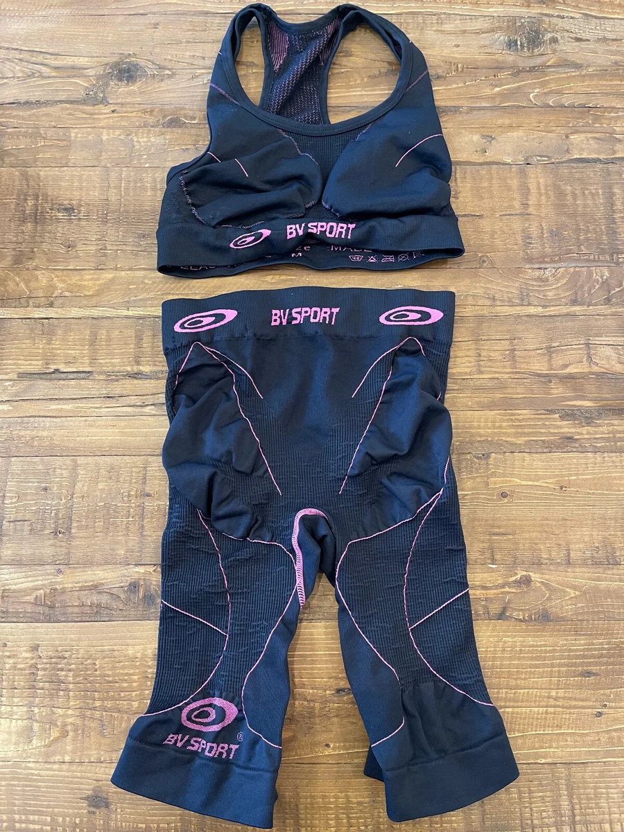 BV SPORT Anatomical Thigh Cycling Shorts Bra Women s M Italy