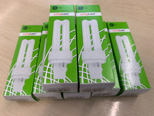 New Old Stock Bundle 7X GE 10W 2 Pin PL-C G24d-1 Compact Fluorescent Lamp Col830