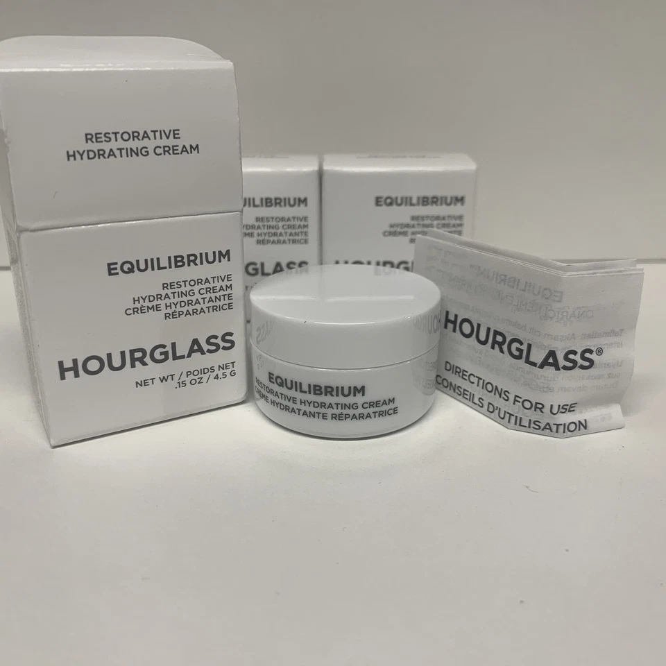 3 x Crema Hidratante Restauradora Equilibrio Reloj de Arena Deluxe Tamaño de Viaje 4,5 g Foto 2 de 2