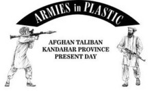 ARMIES IN PLASTIC 5619 AFGHAN TALIBAN KANDAHAR PROVINCE PRESENT DAY BLACK