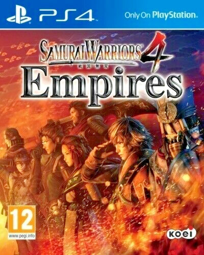 Samurai Warriors 4 Empires PS4 EXCELLENT Condition | PS5 Compatible Game
