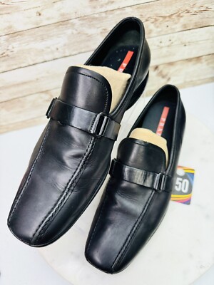 Prada - black drivers loafers size 8 Men Prada | Shoes | Prada Black Drivers Loafers Size 8 Men  main image 2