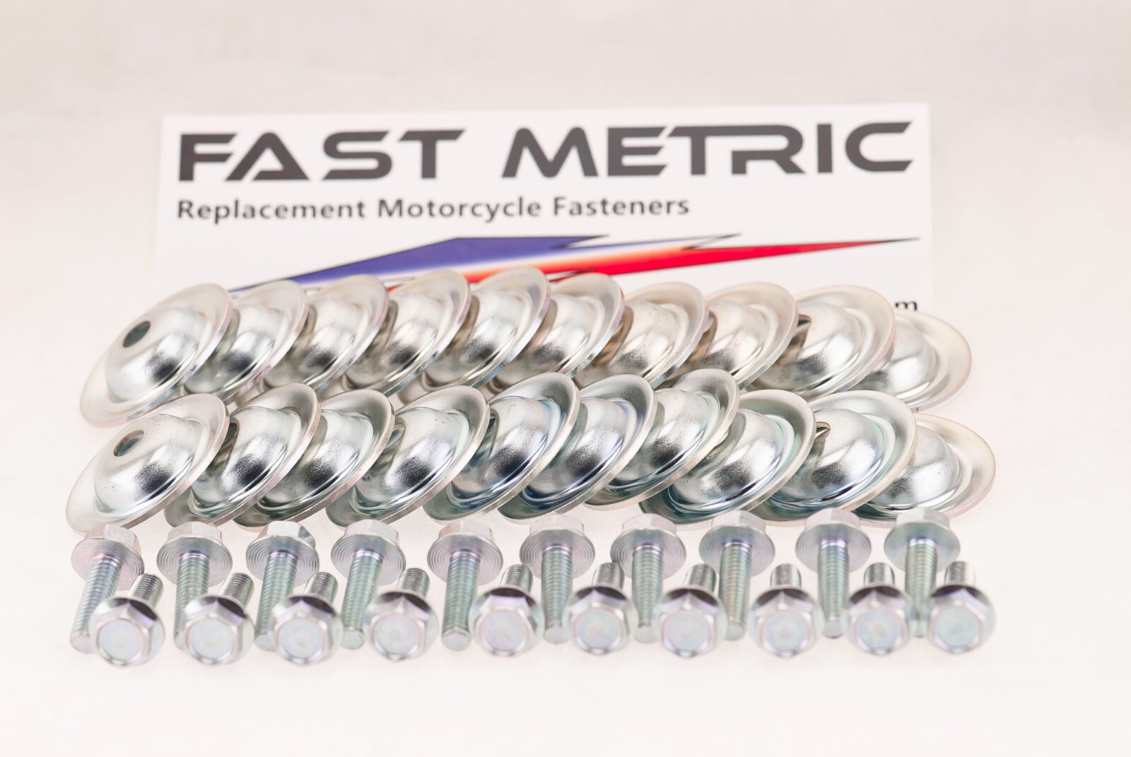 Set of 20 Skid Plate Cup Washer & Metric Bolt For Polaris Ranger UTV SXS