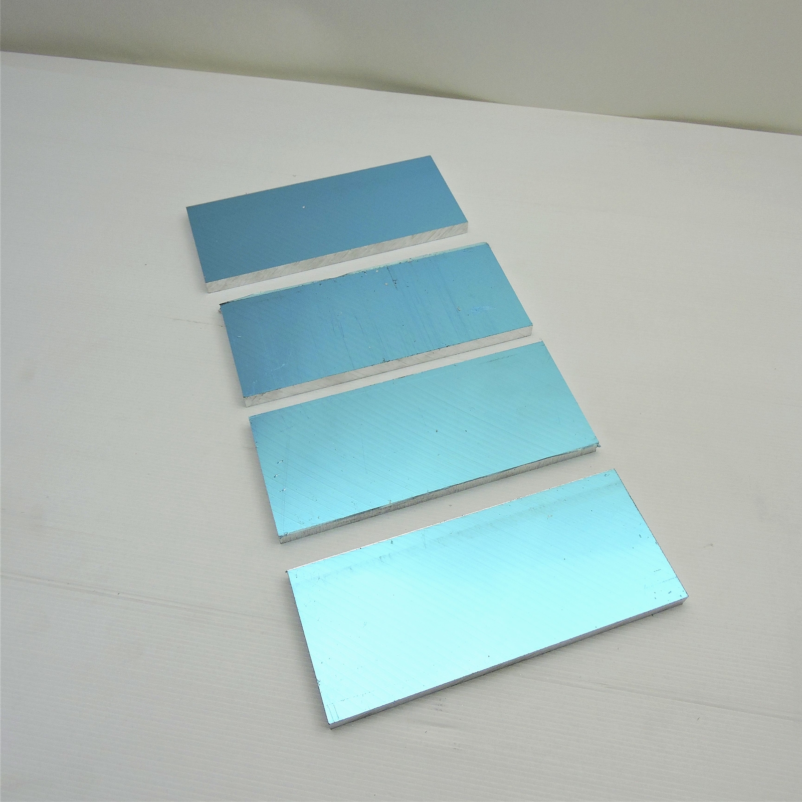 2-Pack Of 0.7mm Thick Aluminum Sheet Metal - 12-1/4" X 6-1/4" Size For DIY Projects