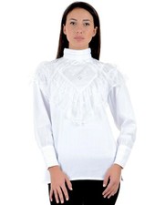 White Cotton Lace Blouse | Cotton Lane