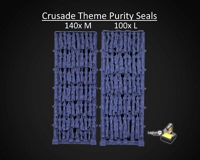 Crusade Theme Purity Seals Oaths Papers Pack for Space Marine Bits 30k Heresy